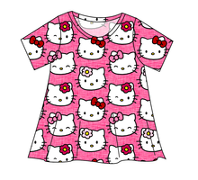 Load image into Gallery viewer, Purrfect Friends Ladies' Swing Tee