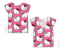 Load image into Gallery viewer, Purrfect Friends Low Back Ballerina Tee