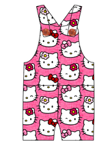 Load image into Gallery viewer, Purrfect Friends Overalls and Shortalls