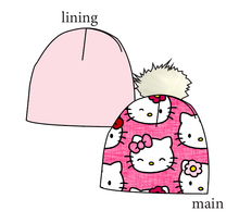 Load image into Gallery viewer, Purrfect Friends Slouchy Beanie (Reversible!)