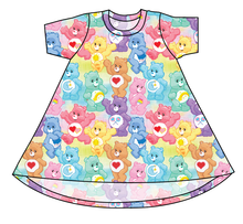 Load image into Gallery viewer, Care-A-Lot Friends Basic T-Shirt Dress