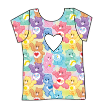 Load image into Gallery viewer, Care-A-Lot Friends Cambria Heart Back Tee