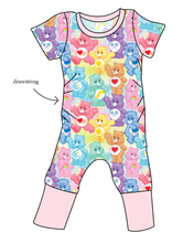 Load image into Gallery viewer, Care-A-Lot Friends Grow With Me Pants And Shorts Romper