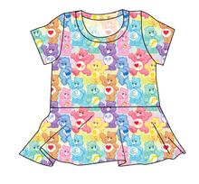 Load image into Gallery viewer, Care-A-Lot Friends Ladies' Peplum Top