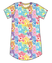 Load image into Gallery viewer, Care-A-Lot Friends Ladies' T-Shirt Dress