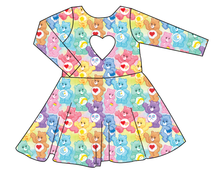 Load image into Gallery viewer, Care-A-Lot Friends Molly Heart Back Twirly Dress