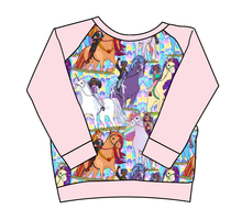 Load image into Gallery viewer, Unicorn Riders Classic Hoodie (or Crewneck)