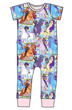 Load image into Gallery viewer, Unicorn Riders Emmett Pants And Shorts T-Shirt Romper