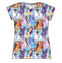 Load image into Gallery viewer, Unicorn Riders Ladies' Basic Tee