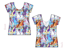 Load image into Gallery viewer, Unicorn Riders Ladies' Low Back Ballerina Tee