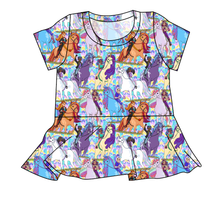 Load image into Gallery viewer, Unicorn Riders Ladies' Peplum Top