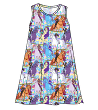 Load image into Gallery viewer, Unicorn Riders Ladies' Swing Dress