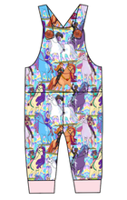 Load image into Gallery viewer, Unicorn Riders Overalls and Shortalls