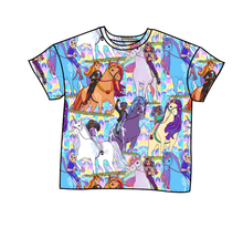 Load image into Gallery viewer, Unicorn Riders Oversized Tee