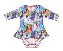 Load image into Gallery viewer, Unicorn Riders Peplum Top