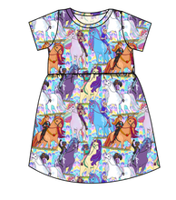 Load image into Gallery viewer, Unicorn Riders Play Dress