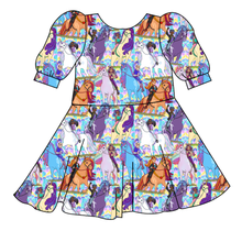 Load image into Gallery viewer, Unicorn Riders Prairie Dress