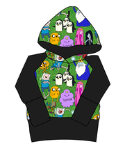 Load image into Gallery viewer, Time For An Adventure Grow With Me Hoodie (or Crewneck)
