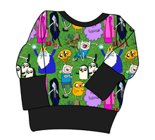 Load image into Gallery viewer, Time For An Adventure Grow With Me Hoodie (or Crewneck)