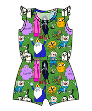 Load image into Gallery viewer, Time For An Adventure Ivy Summer Romper
