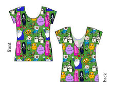 Load image into Gallery viewer, Time For An Adventure Ladies' Low Back Ballerina Tee