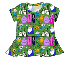 Load image into Gallery viewer, Time For An Adventure Ladies' Peplum Top