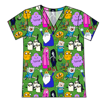 Load image into Gallery viewer, Time For An Adventure Ladies' Slouchy V-Neck Tee
