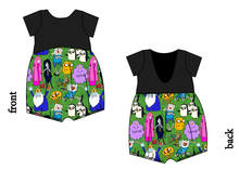 Load image into Gallery viewer, Time For An Adventure Low Back Romper and Bubble Romper