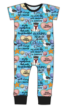 Load image into Gallery viewer, Pretty Summer Bennett Pants and Shorts Length T-Shirt Romper