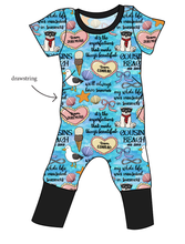 Load image into Gallery viewer, Pretty Summer Grow With Me Pants And Shorts Romper