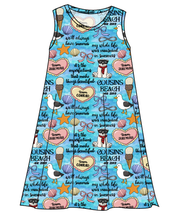 Load image into Gallery viewer, Pretty Summer Ladies' Swing Dress