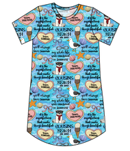 Load image into Gallery viewer, Pretty Summer Ladies' T-Shirt Dress