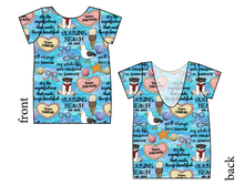 Load image into Gallery viewer, Pretty Summer Low Back Ballerina Tee