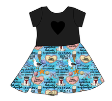 Load image into Gallery viewer, Pretty Summer Molly Heart Back Twirly Dress