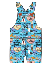 Load image into Gallery viewer, Pretty Summer Overalls and Shortalls