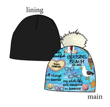 Load image into Gallery viewer, Pretty Summer Slouchy Beanie (Reversible!)