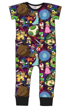Load image into Gallery viewer, Planet Hopper Bennett Pants and Shorts Length T-Shirt Romper
