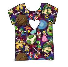 Load image into Gallery viewer, Planet Hopper Cambria Heart Back Tee