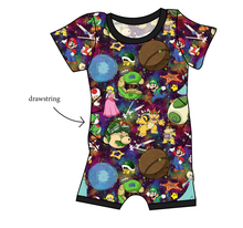 Load image into Gallery viewer, Planet Hopper Grow With Me Pants And Shorts Romper