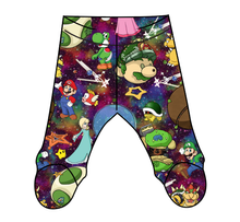 Load image into Gallery viewer, Planet Hopper Newborn Footed Pants