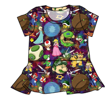 Load image into Gallery viewer, Planet Hopper Peplum Top