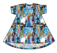 Load image into Gallery viewer, Teenage Witch Basic T-Shirt Dress