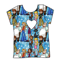 Load image into Gallery viewer, Teenage Witch Cambria Heart Back Tee