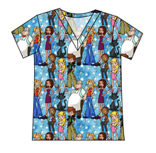 Load image into Gallery viewer, Teenage Witch Ladies' Slouchy V-Neck Tee