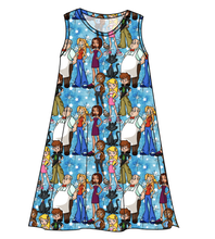 Load image into Gallery viewer, Teenage Witch Ladies' Swing Dress