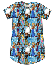 Load image into Gallery viewer, Teenage Witch Ladies' T-Shirt Dress