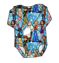 Load image into Gallery viewer, Teenage Witch Lap Neck Bodysuit