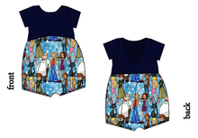 Load image into Gallery viewer, Teenage Witch Low Back Romper and Bubble Romper
