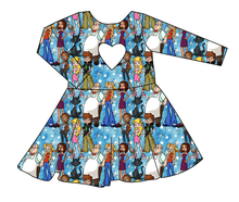 Load image into Gallery viewer, Teenage Witch Molly Heart Back Twirly Dress