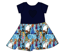 Load image into Gallery viewer, Teenage Witch Molly Heart Back Twirly Dress